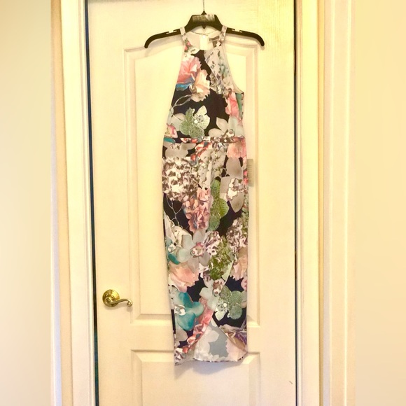 Chelsea28 Floral Halter Dress - Picture 8 of 8